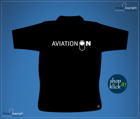 nc36_ aviation on T-Shirt für die Luftfahrt Piloten Hangar branding